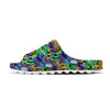 Abstract Alien Graffiti Text Print Pattern Sandals-grizzshop