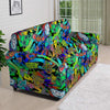 Abstract Alien Graffiti Text Print Pattern Sofa Cover-grizzshop