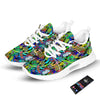 Abstract Alien Graffiti Text Print Pattern Tennis Shoes-grizzshop