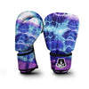 Abstract Blue Tie Dye Boxing Gloves-grizzshop