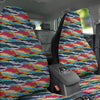 Abstract Colorful And Dot Print Pattern Car Seat Covers-grizzshop