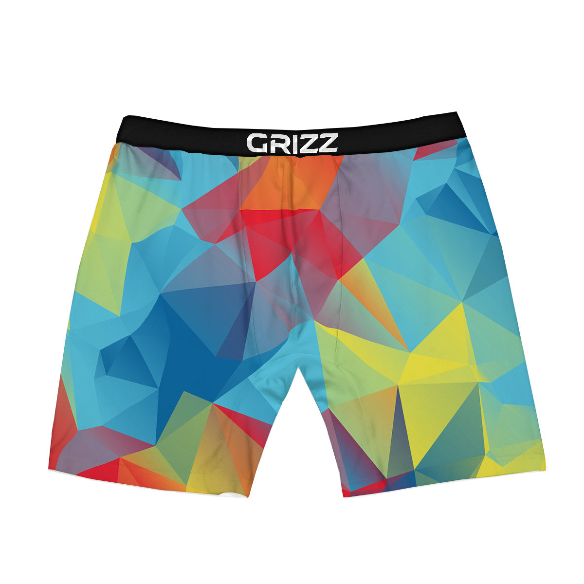 Abstract Colorful Autism Awareness Print Boxer Briefs-grizzshop