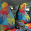 Abstract Colorful Autism Awareness Print Car Seat Covers-grizzshop