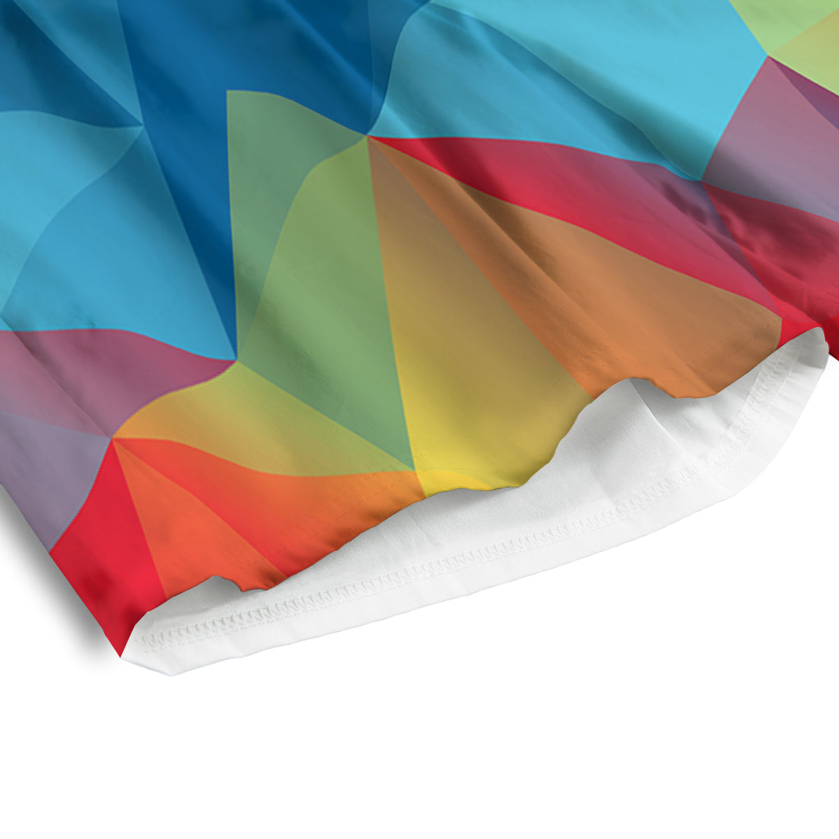 Abstract Colorful Autism Awareness Print Men's Athletic Shorts