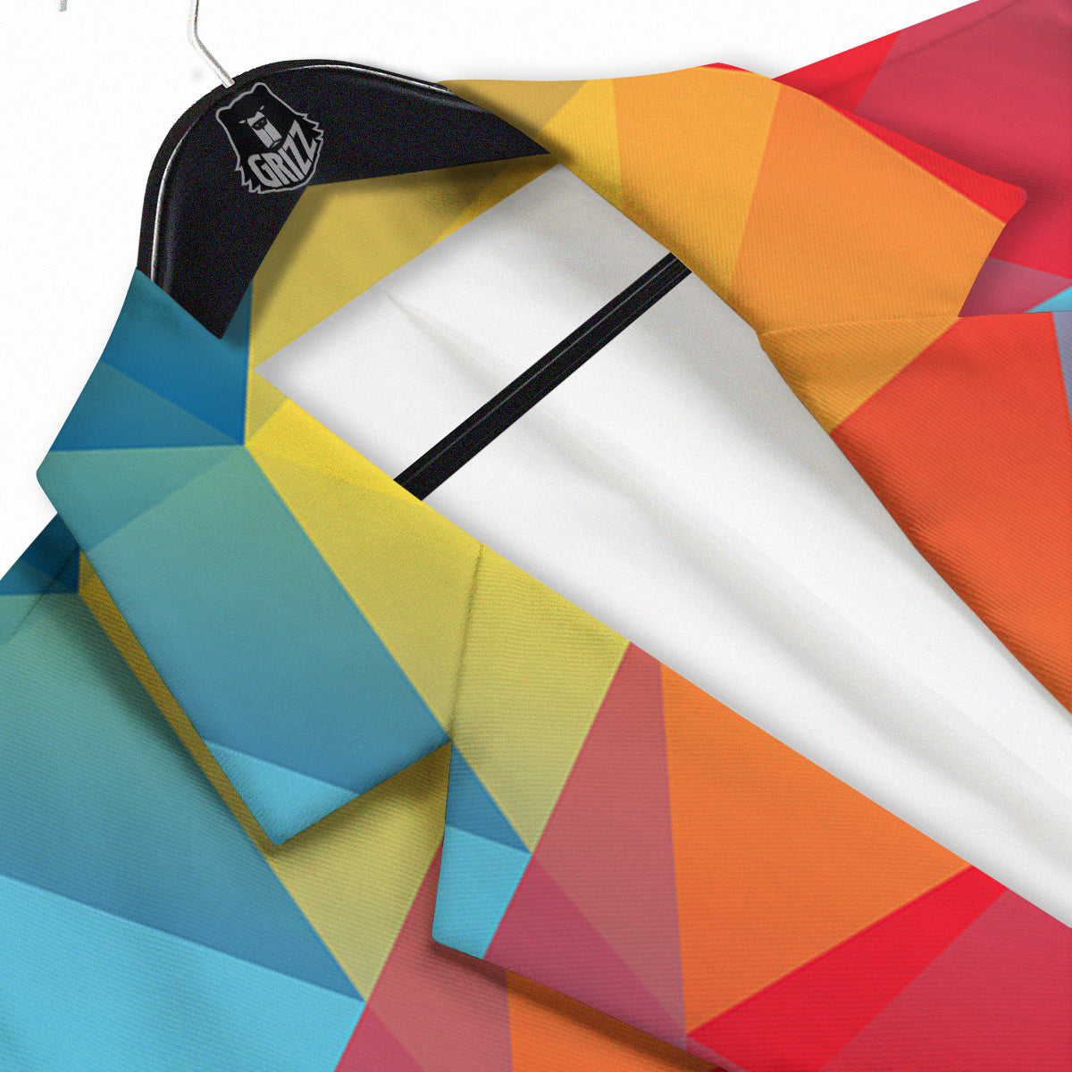 Abstract Colorful Autism Awareness Print Men's Sport Coat-grizzshop