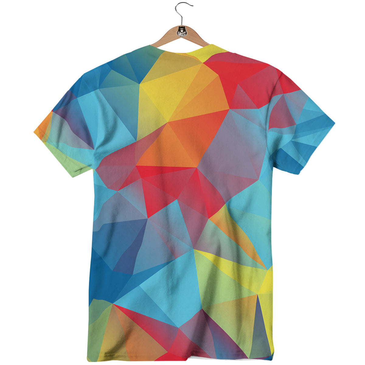 Abstract Colorful Autism Awareness Print T-Shirt-grizzshop