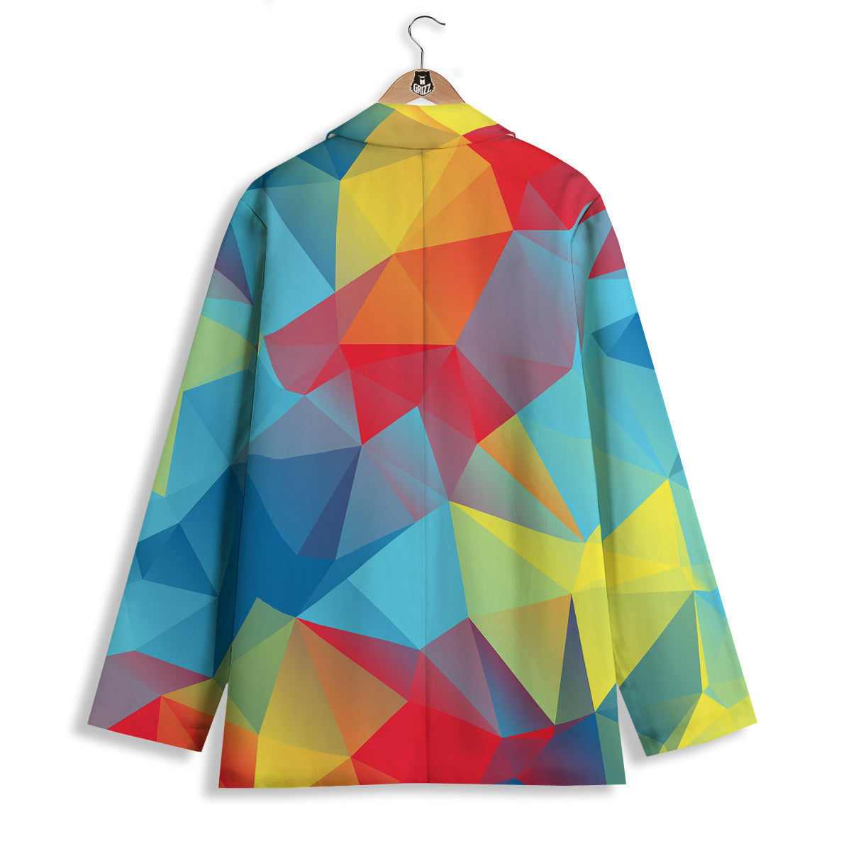 Abstract Colorful Autism Awareness Print Women's Blazer-grizzshop