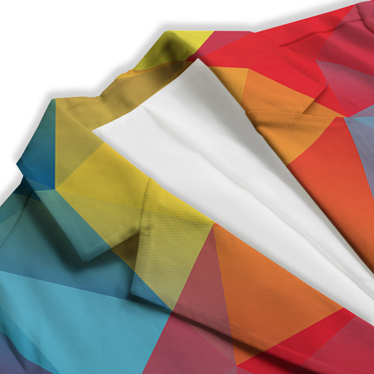 Abstract Colorful Autism Awareness Print Women's Blazer-grizzshop