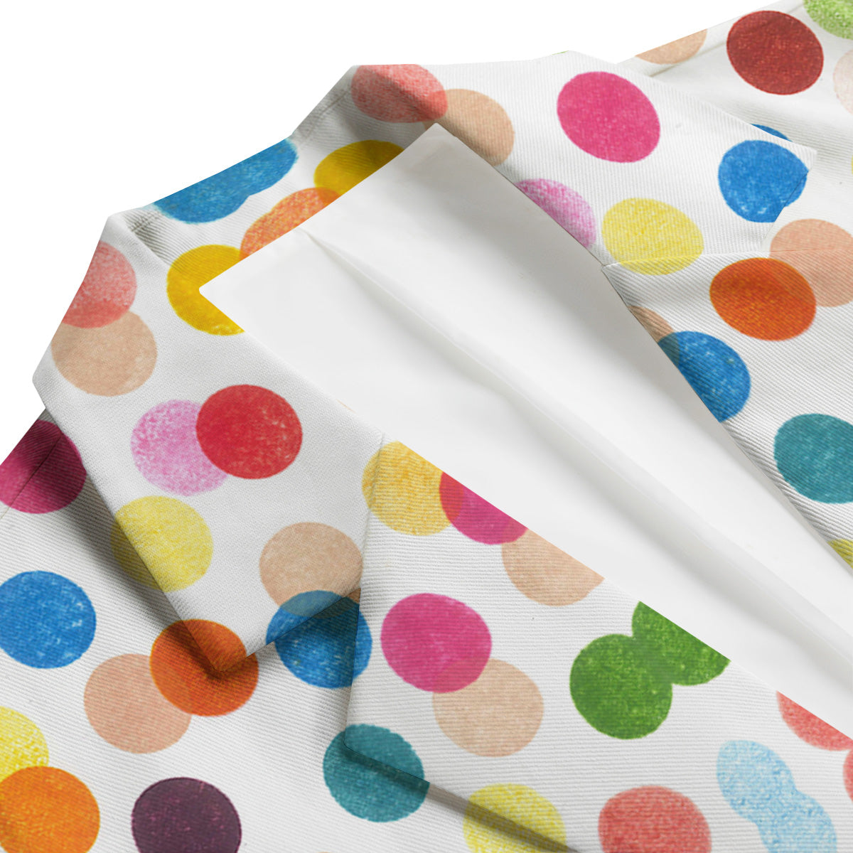 Abstract Colorful Polka Dots Print Pattern Men's Blazer-grizzshop