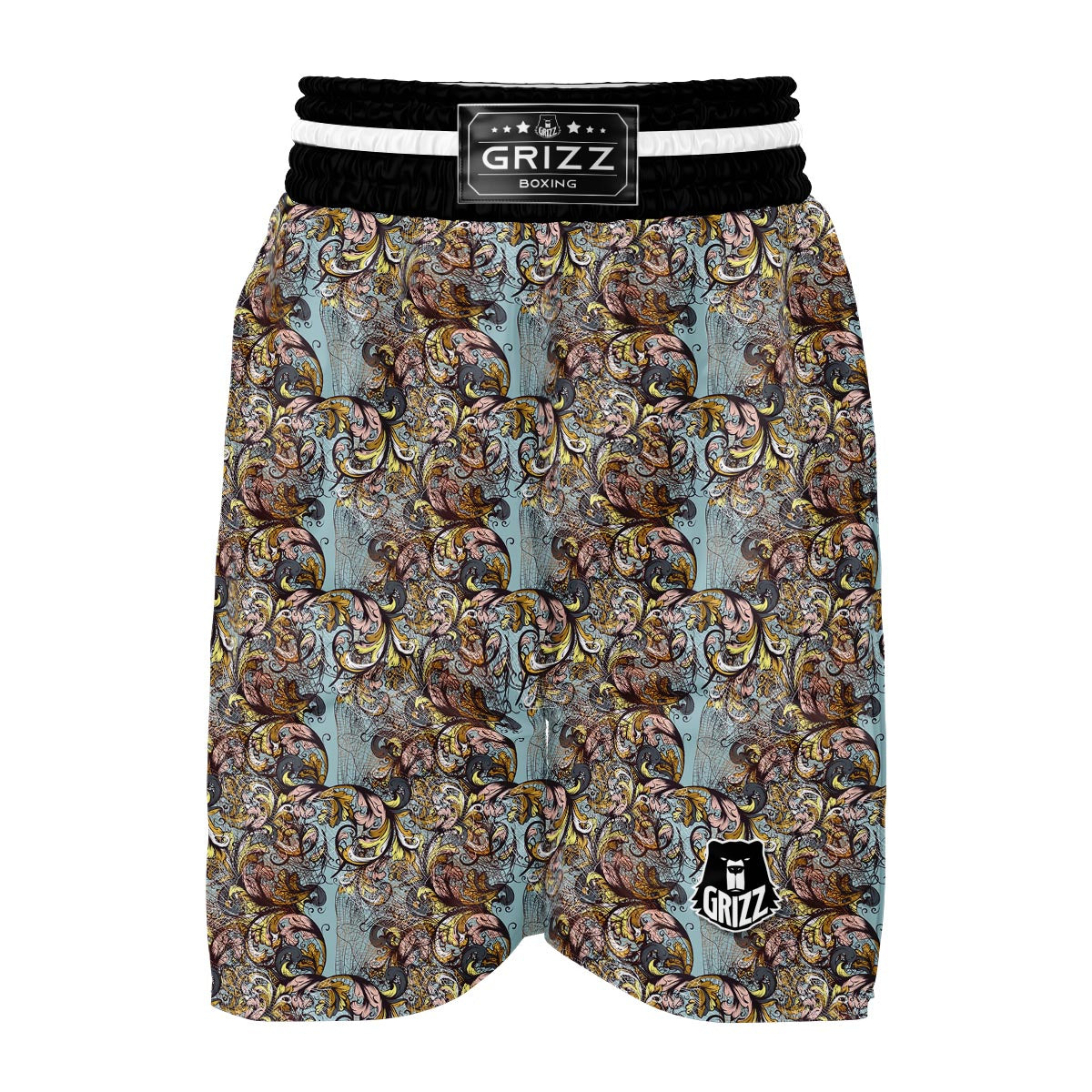 Abstract Dragonfly Boxing Shorts-grizzshop