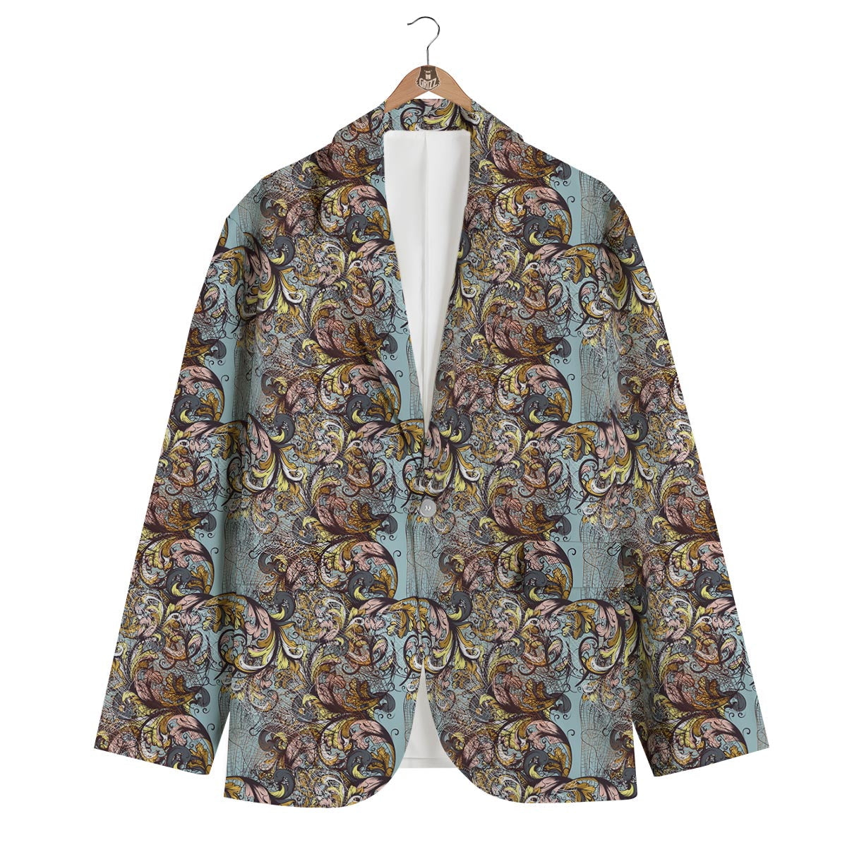 Abstract Dragonfly Men's Blazer-grizzshop