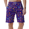 Abstract Floral Hippie Men's Shorts-grizzshop