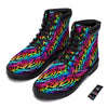 Abstract Graffiti Colorful Paint Print Pattern Boots-grizzshop