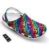 Abstract Graffiti Colorful Paint Print Pattern Clog-grizzshop