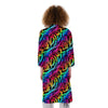 Abstract Graffiti Colorful Paint Print Pattern Kimono-grizzshop