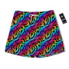 Abstract Graffiti Colorful Paint Print Pattern Men's Running Shorts-grizzshop