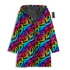 Abstract Graffiti Colorful Paint Print Pattern Men's Windbreaker Jacket-grizzshop