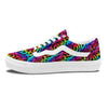 Abstract Graffiti Colorful Paint Print Pattern Skate Shoes-grizzshop