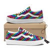 Abstract Graffiti Colorful Paint Print Pattern Skate Shoes-grizzshop