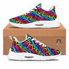 Abstract Graffiti Colorful Paint Print Pattern Tennis Shoes-grizzshop