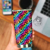 Abstract Graffiti Colorful Paint Print Pattern Tumbler-grizzshop