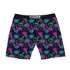 Abstract Graffiti Emoji Print Pattern Boxer Briefs-grizzshop