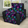 Abstract Graffiti Emoji Print Pattern Recliner Protector-grizzshop