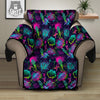 Abstract Graffiti Emoji Print Pattern Recliner Protector-grizzshop