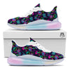 Abstract Graffiti Emoji Print Pattern Running Sneakers-grizzshop