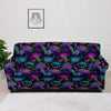 Abstract Graffiti Emoji Print Pattern Sofa Cover-grizzshop