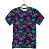 Abstract Graffiti Emoji Print Pattern T-Shirt-grizzshop