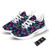 Abstract Graffiti Emoji Print Pattern Tennis Shoes-grizzshop