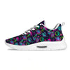 Abstract Graffiti Emoji Print Pattern Tennis Shoes-grizzshop