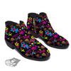 Abstract Graffiti Girlish Spray Paint Print Pattern Ankle Boots-grizzshop