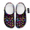 Abstract Graffiti Girlish Spray Paint Print Pattern Clog-grizzshop