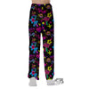 Abstract Graffiti Girlish Spray Paint Print Pattern Pajama Pants-grizzshop