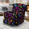 Abstract Graffiti Girlish Spray Paint Print Pattern Recliner Slipcover-grizzshop