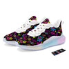 Abstract Graffiti Girlish Spray Paint Print Pattern Running Sneakers-grizzshop