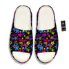 Abstract Graffiti Girlish Spray Paint Print Pattern Sandals-grizzshop