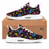 Abstract Graffiti Girlish Spray Paint Print Pattern Tennis Shoes-grizzshop