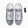 Abstract Graffiti Hand Drawing Neon Retro Print Pattern Platform Shoes-grizzshop