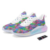 Abstract Graffiti Hand Drawing Neon Retro Print Pattern Running Sneakers-grizzshop