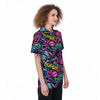 Abstract Graffiti Hiphop Lip Women's Golf Shirts-grizzshop