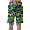 Abstract Graffiti Print Men's Shorts-grizzshop