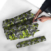 Abstract Grey And Neon Green Graffiti Print Pattern Umbrella-grizzshop