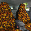 Abstract Lava And Fire Texture Print Car Seat Covers-grizzshop