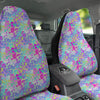 Abstract Leopard Tropical Pastel Print Pattern Car Seat Covers-grizzshop