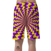 Abstract Optical illusion Men's Shorts-grizzshop