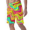 Abstract Paint Men's Shorts-grizzshop