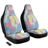 Abstract Pastel Texture Marble Print Car Seat Covers-grizzshop